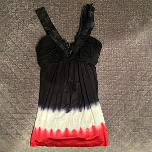 ERATO Silk leather top (cf)